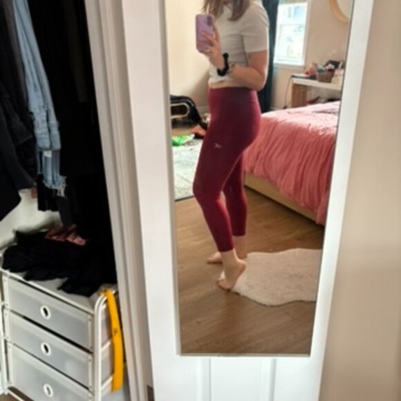 Red leggings - Picture 1 of 4